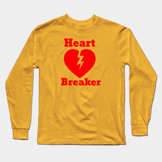 Heart Breaker Long Sleeve T-Shirt by inshapeuniverse